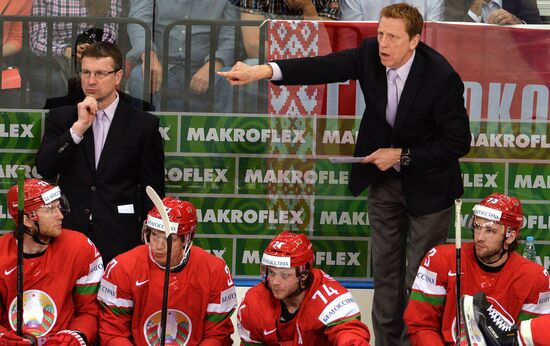 2014 IIHF Ice Hockey World Championship. Russia vs. Belarus