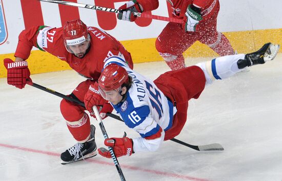 2014 IIHF Ice Hockey World Championship. Russia vs. Belarus