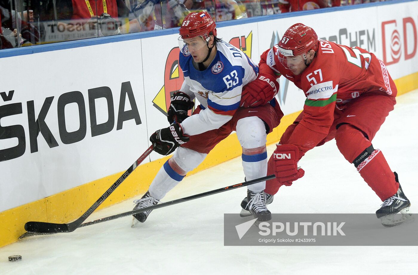 2014 IIHF Ice Hockey World Championship. Russia vs. Belarus
