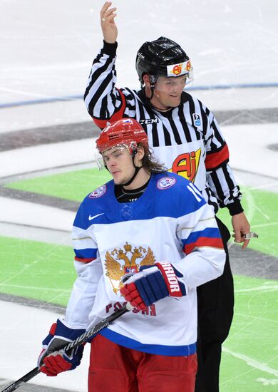 2014 IIHF Ice Hockey World Championship. Russia vs. Belarus