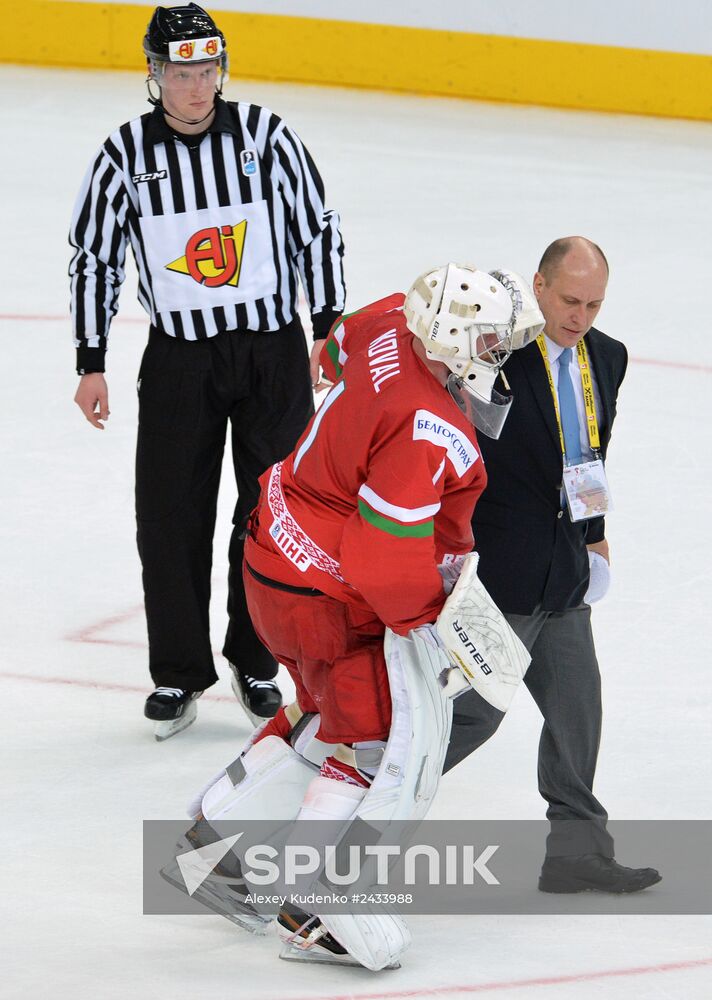 2014 IIHF Ice Hockey World Championship. Russia vs. Belarus