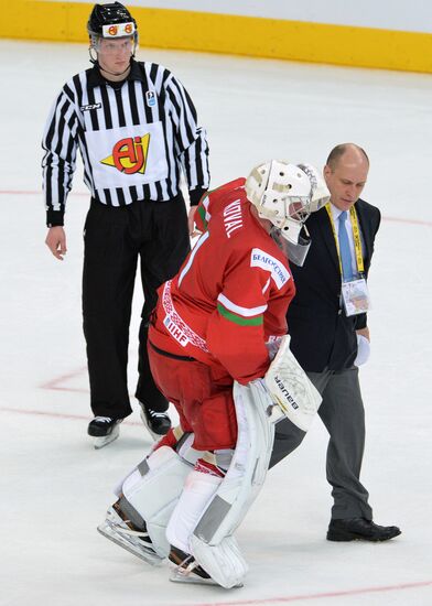 2014 IIHF Ice Hockey World Championship. Russia vs. Belarus