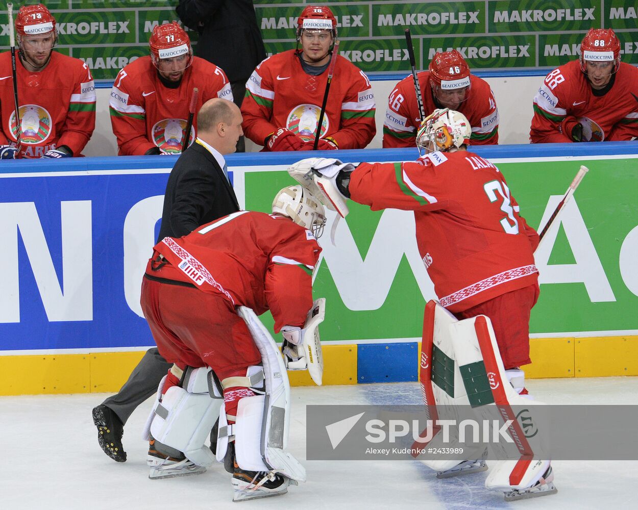 2014 IIHF Ice Hockey World Championship. Russia vs. Belarus