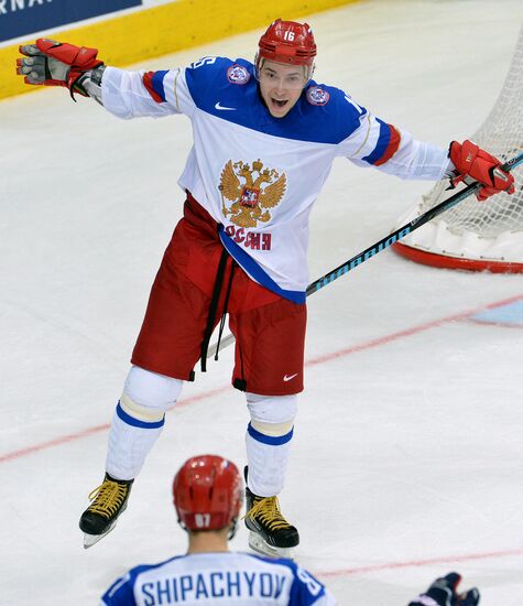 2014 IIHF Ice Hockey World Championship. Russia vs. Belarus