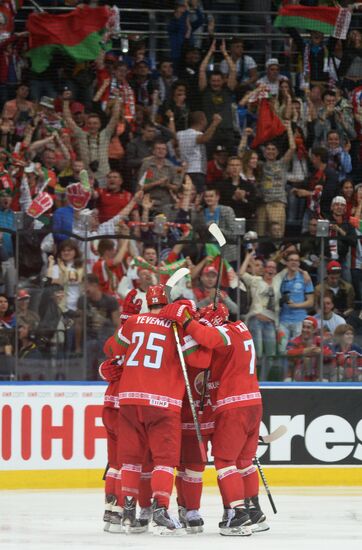 2014 IIHF Ice Hockey World Championship. Russia vs. Belarus