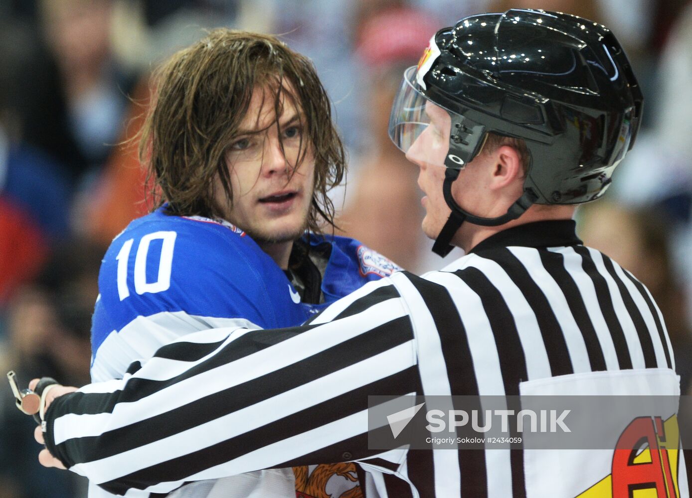 2014 IIHF Ice Hockey World Championship. Russia vs. Belarus