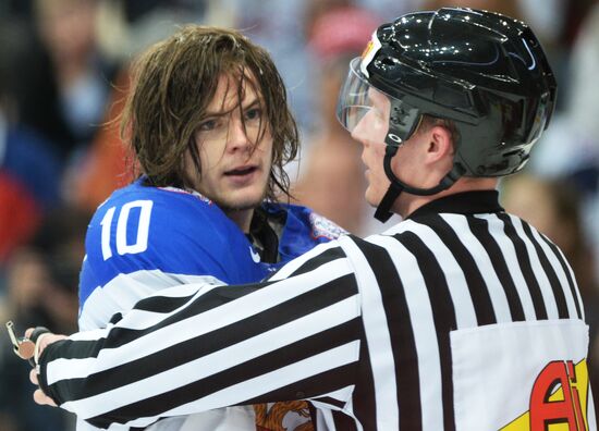 2014 IIHF Ice Hockey World Championship. Russia vs. Belarus