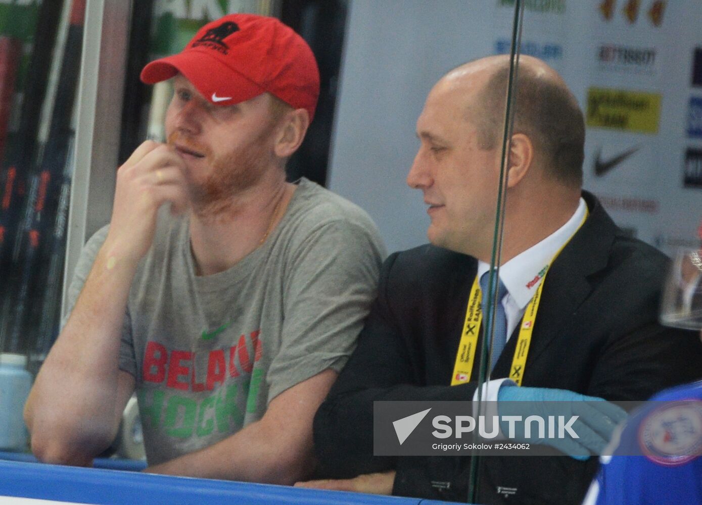 2014 IIHF Ice Hockey World Championship. Russia vs. Belarus