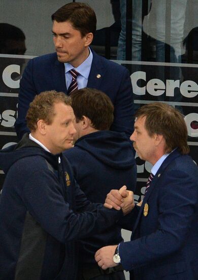 2014 IIHF Ice Hockey World Championship. Russia vs. Belarus