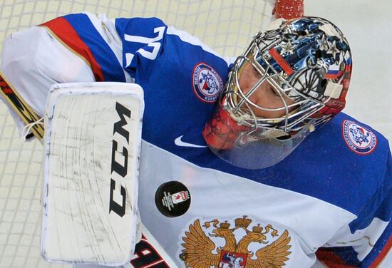 2014 IIHF Ice Hockey World Championship. Russia vs. Belarus