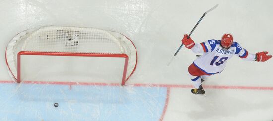 2014 IIHF World Championship. Russia -- Belarus match