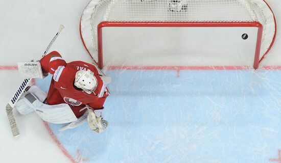 2014 IIHF Ice Hockey World Championship. Russia vs. Belarus