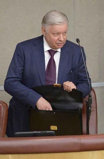 Plenary meeting of the State Duma of the Russian Federation