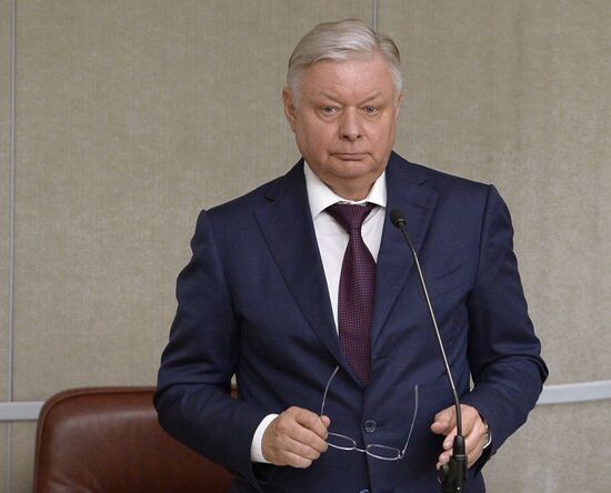 Plenary meeting of the State Duma of the Russian Federation