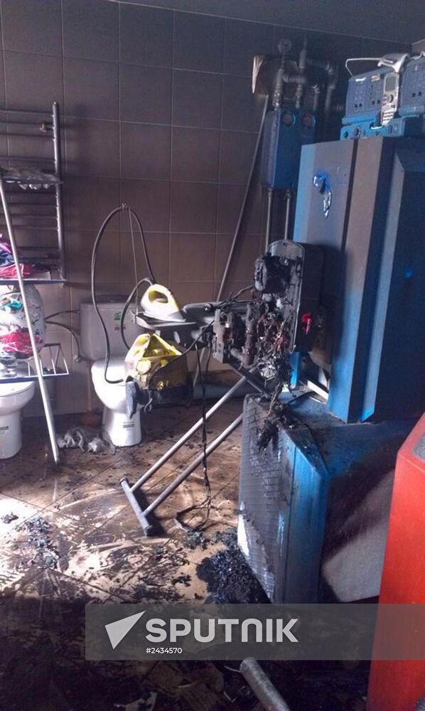 South-East Movement leader Oleg Tsaryov's house burnt in Dnepropetrovsk