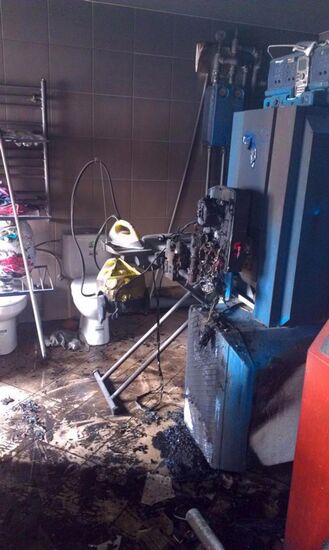 South-East Movement leader Oleg Tsaryov's house burnt in Dnepropetrovsk