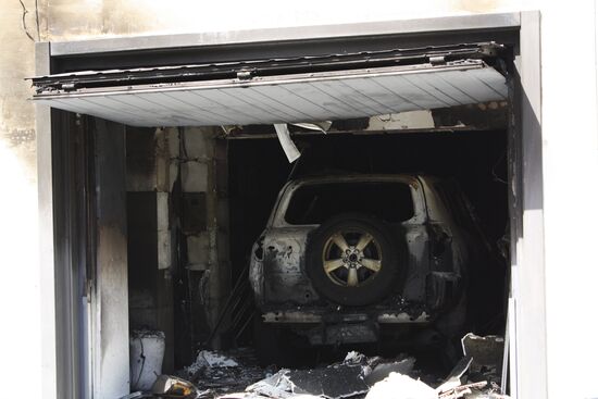 South-East Movement leader Oleg Tsaryov's house burnt in Dnepropetrovsk
