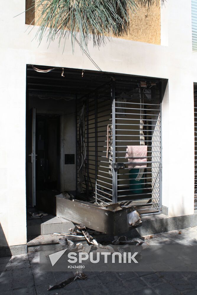 South-East Movement leader Oleg Tsaryov's house burnt in Dnepropetrovsk