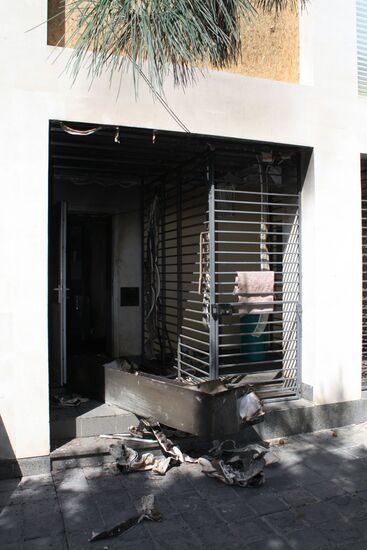South-East Movement leader Oleg Tsaryov's house burnt in Dnepropetrovsk