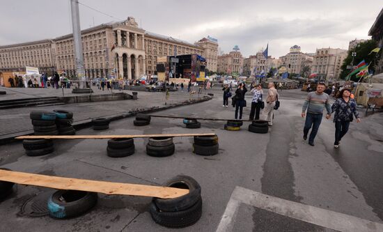Kiev on the eve of elections