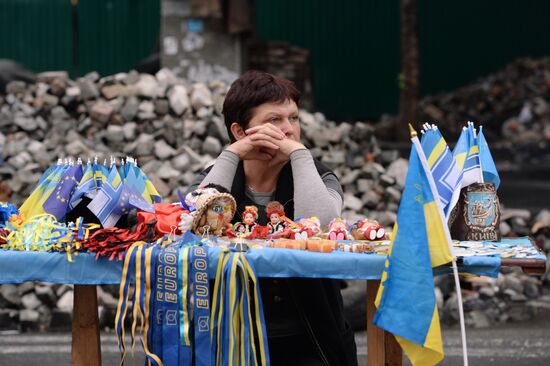 Kiev on the eve of elections