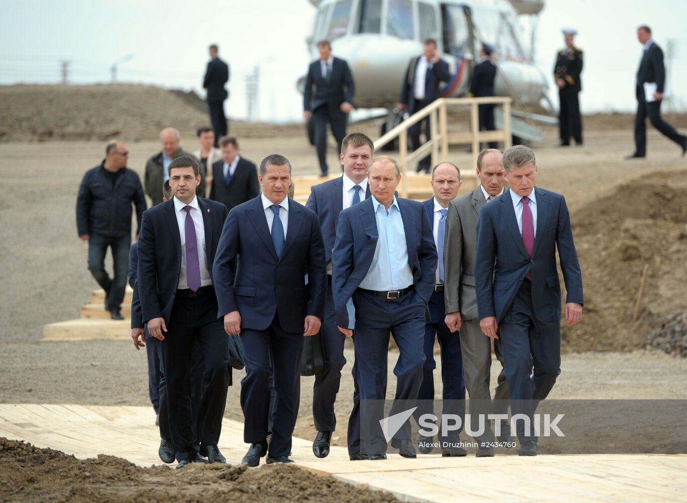 Vladimir Putin visits Blagoveshchensk