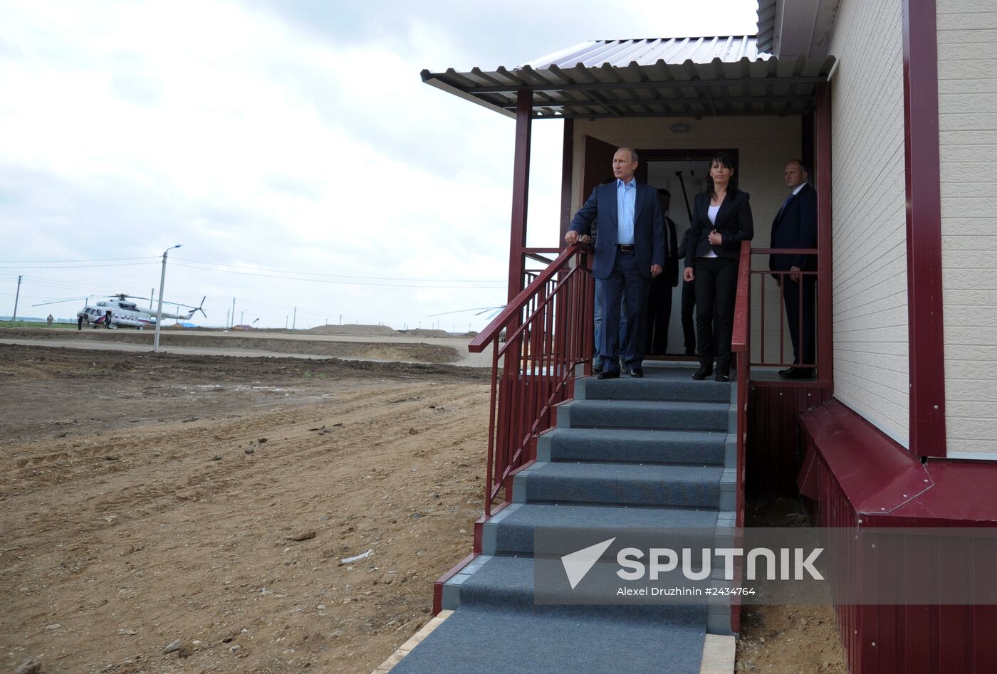 Vladimir Putin visits Blagoveshchensk