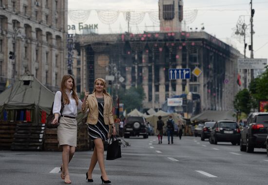 Kiev on the eve of elections