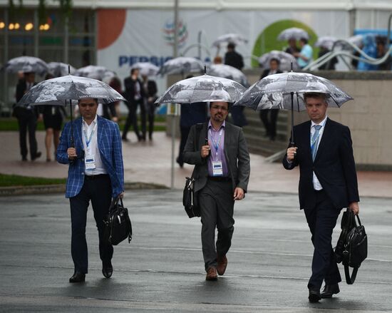 The St. Petersburg International Economic Forum. Day One