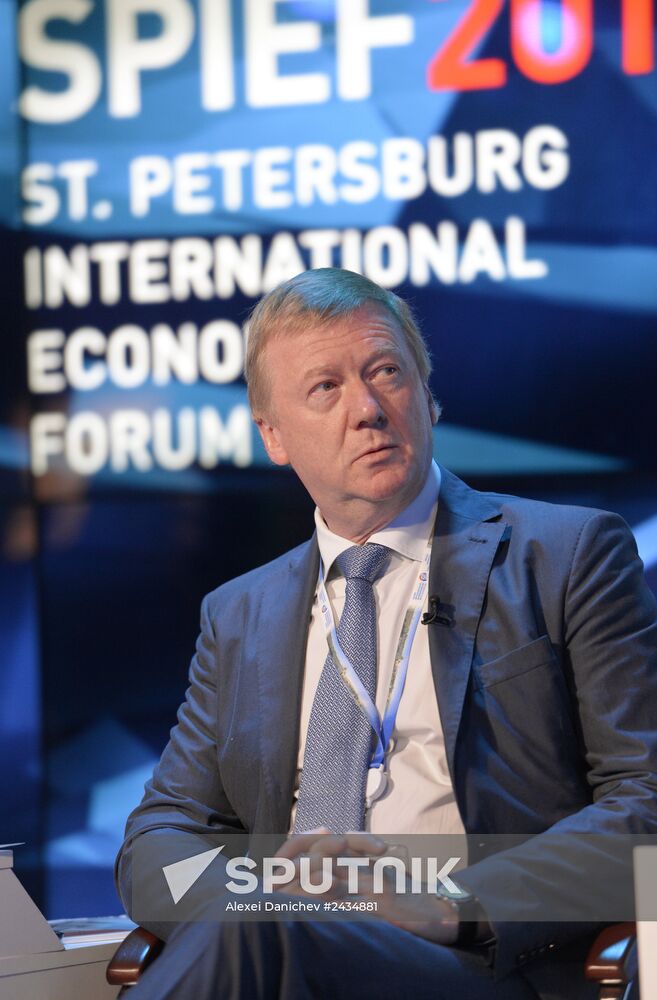 St. Petersburg International Economic Forum. Day One