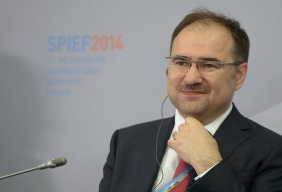 The St. Petersburg International Economic Forum. Day One