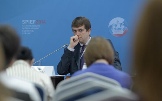 The St. Petersburg International Economic Forum. Day One