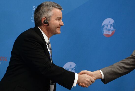 The St. Petersburg International Economic Forum. Day One.