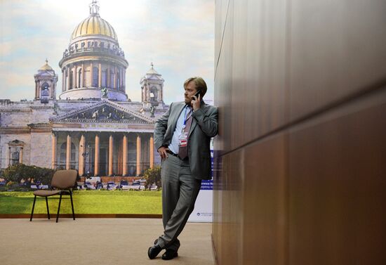 The St. Petersburg International Economic Forum. Day One