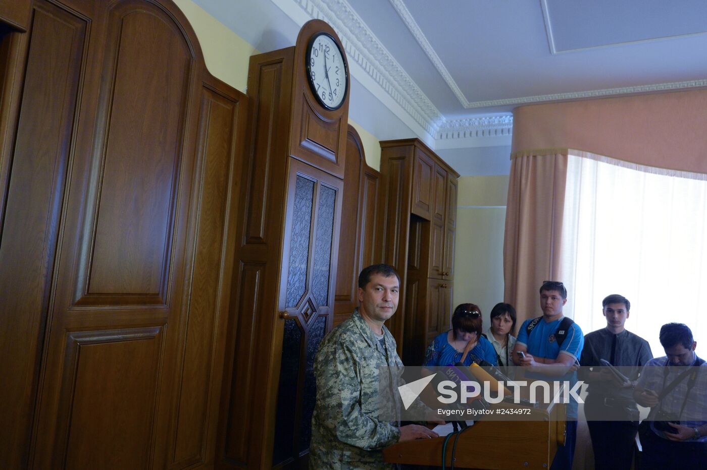 Valery Bolotov's press conference