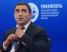 FESCO President and CEO Ruslan Alikhanov at the panel discussion "Russia's tole in the economic developemnt of North East Asia at the 18th St. Petersburg International Economic Forum. Location: Russia, St. Petersburg. Author: Grigory Sysoev/Sputnik. St. Petersburg International Economic Forum. Day One