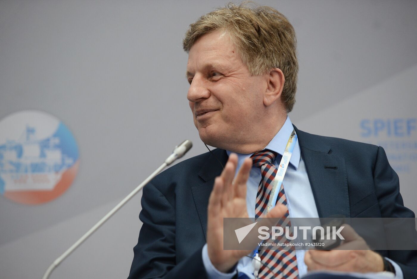 The St. Petersburg International Economic Forum. Day One