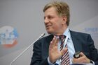 Former Finnish Prime Minister (1991-1995) and currently Executive Chairman of the Board of Directors of the East Office of Finnish Industries Esko Aho during the panel session "Expanding integrated logistics to drive the next stage in Finnish-Russian economic development" at the 18th St. Petersburg International Economic Forum. Location: Russia, St. Petersburg. Author: Vladimir Astapkovich/Sputnik. The St. Petersburg International Economic Forum. Day One