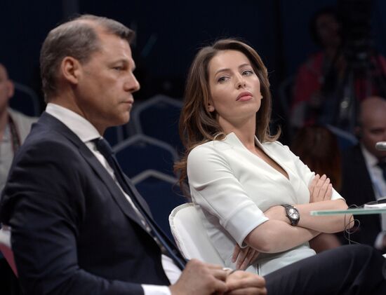 The St. Petersburg International Economic Forum. Day One