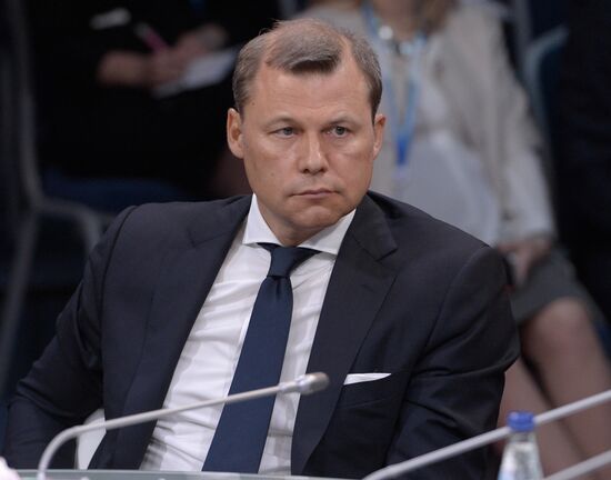 The St. Petersburg International Economic Forum. Day One