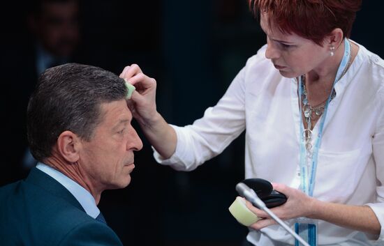 The St. Petersburg International Economic Forum. Day One