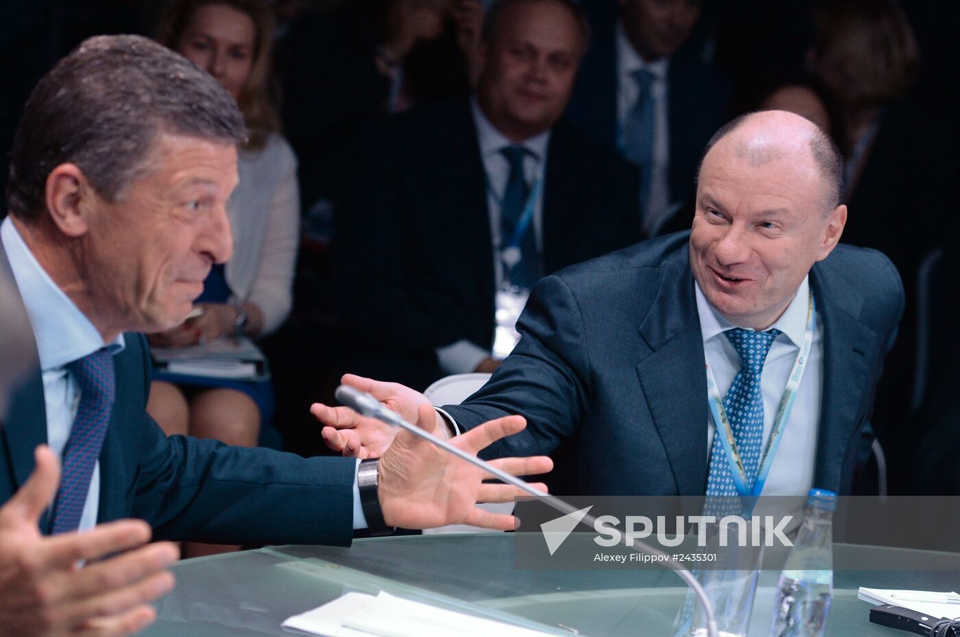 The St. Petersburg International Economic Forum. Day One