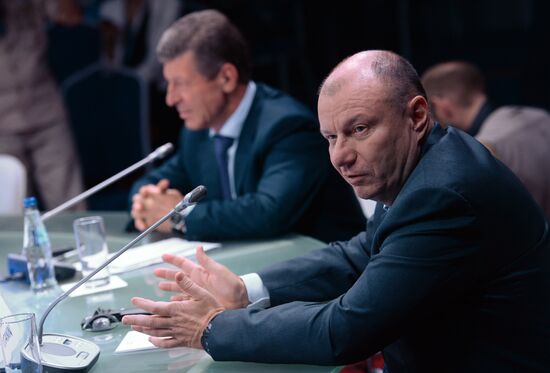 The St. Petersburg International Economic Forum. Day One