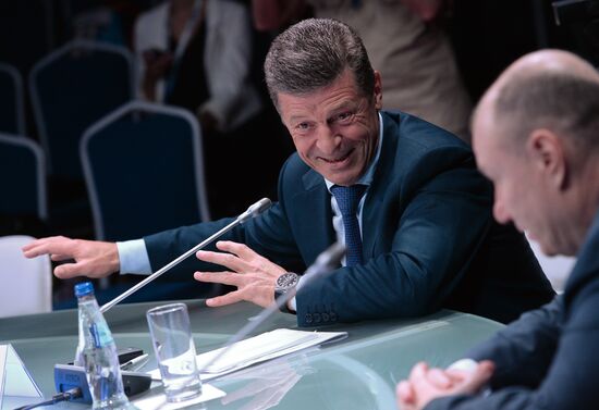 The St. Petersburg International Economic Forum. Day One