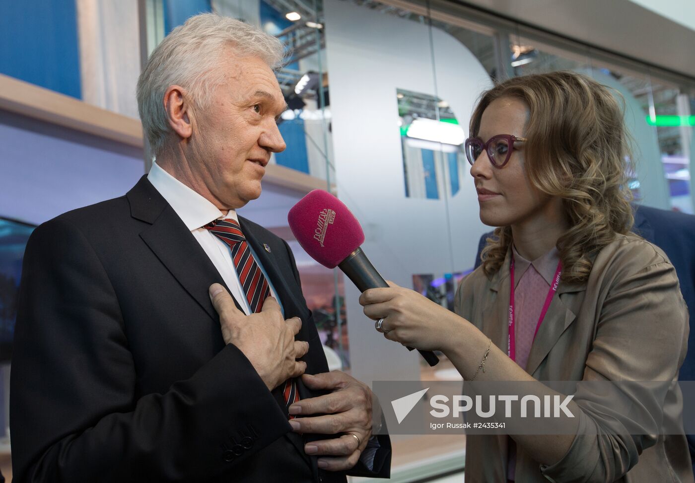 The St. Petersburg International Economic Forum. Day One