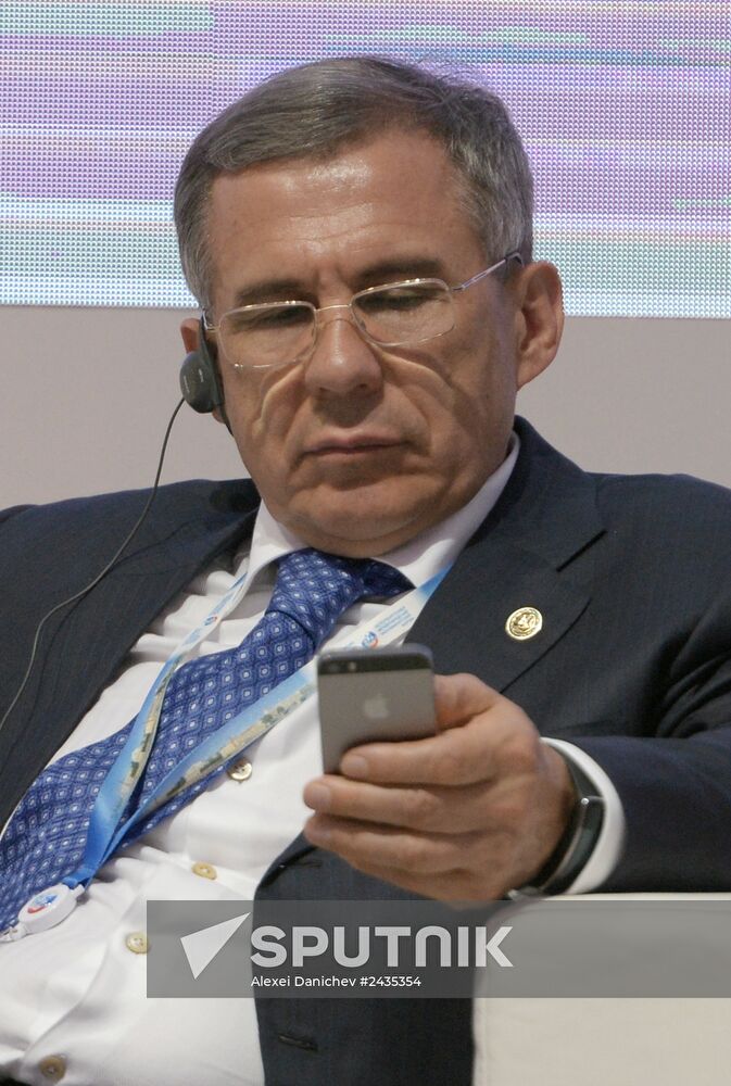 The St. Petersburg International Economic Forum. Day One