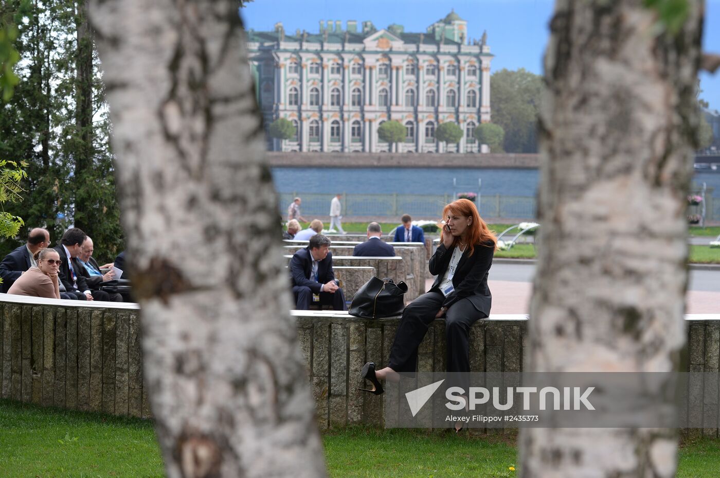 The St. Petersburg International Economic Forum. Day One