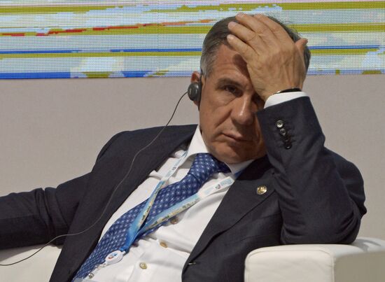 The St. Petersburg International Economic Forum. Day One