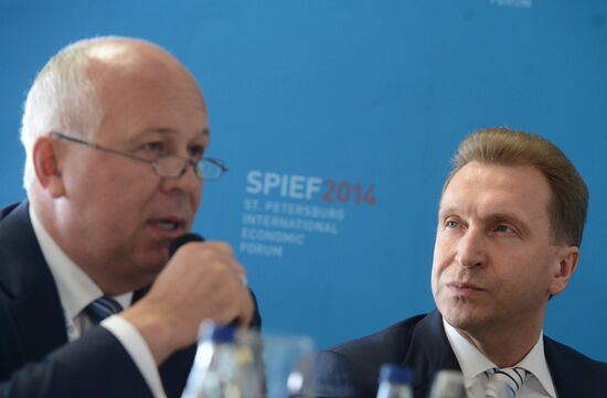 The St. Petersburg International Economic Forum. Day One