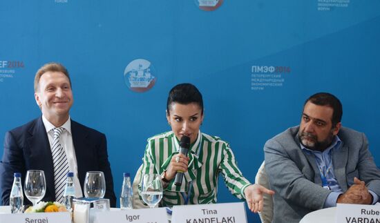 The St. Petersburg International Economic Forum. Day One